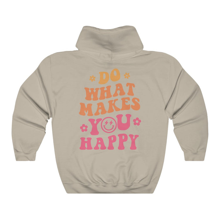 Do What Makes You Happy Oversized Hoodie