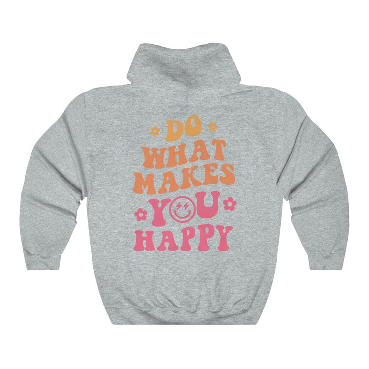 Do What Makes You Happy Oversized Hoodie
