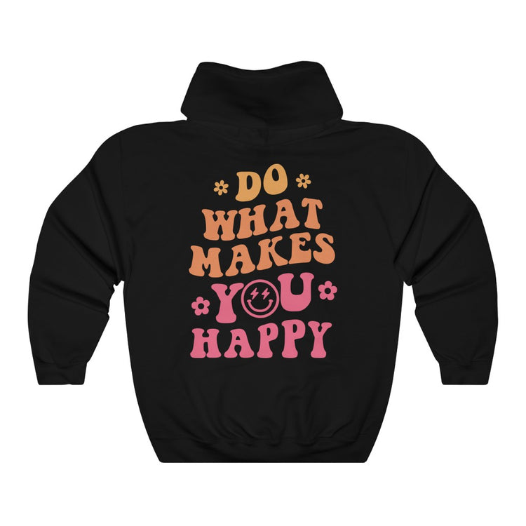 Do What Makes You Happy Oversized Hoodie
