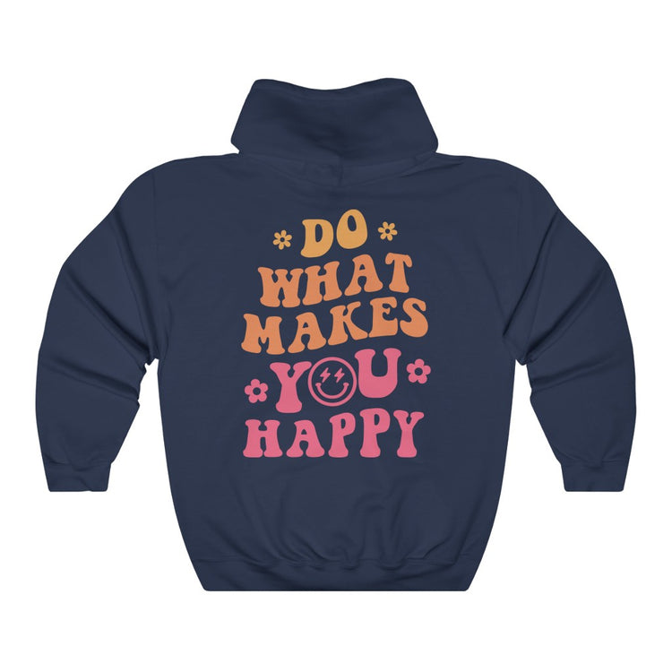 Do What Makes You Happy Oversized Hoodie
