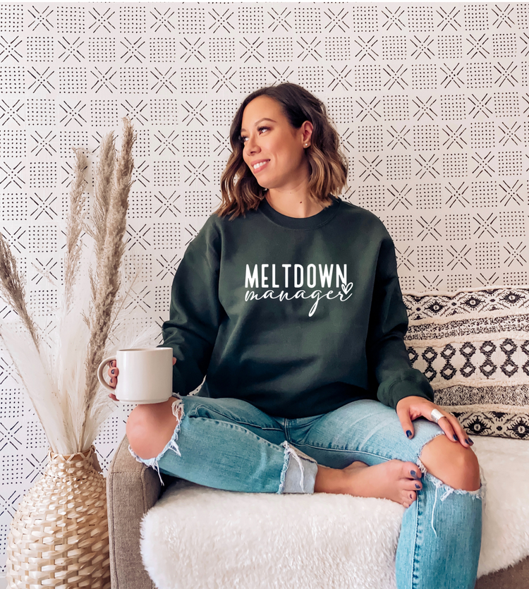 Meltdown Manager Crewneck Sweatshirt