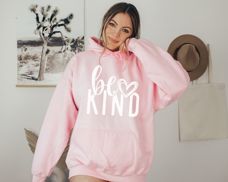 Be Kind With Heart Hoodie Sweatshirt