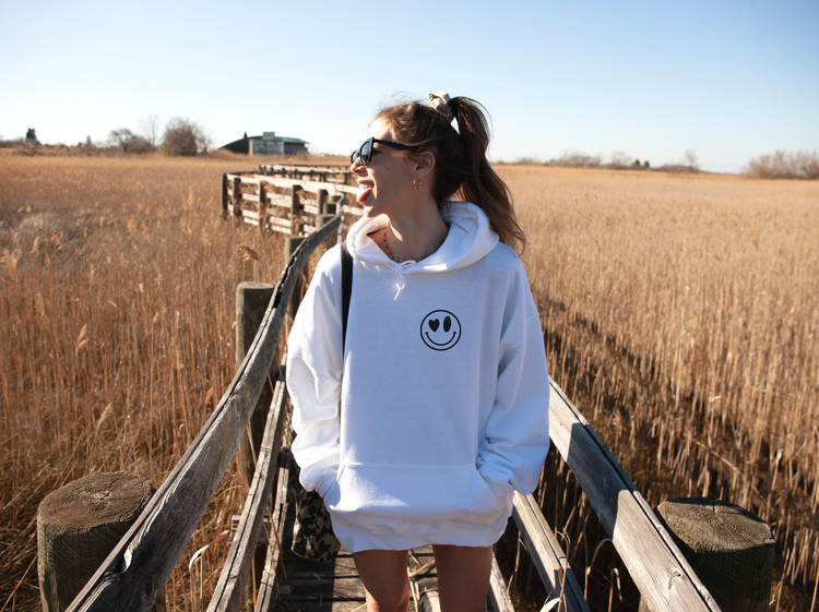 Good Things Are Coming Inspirational Oversized Hoodie