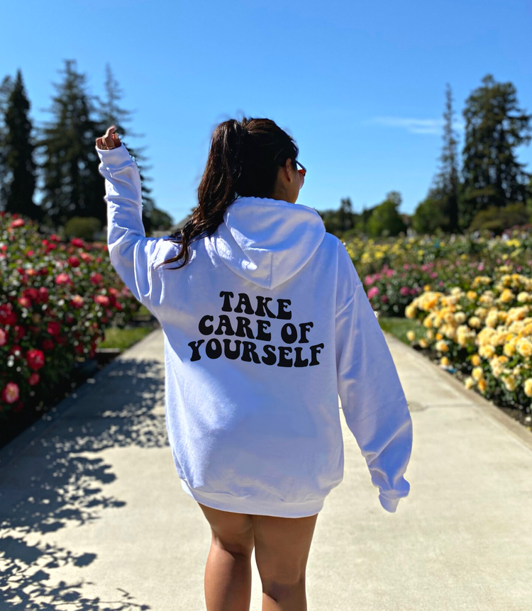 Take Care Of Yourself Oversized Hoodie