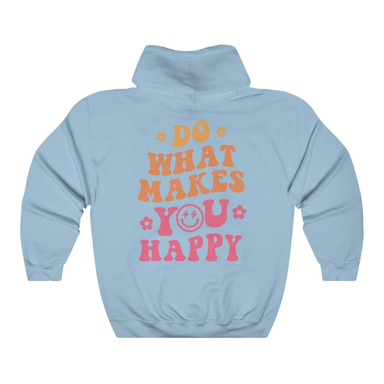 Do What Makes You Happy Oversized Hoodie