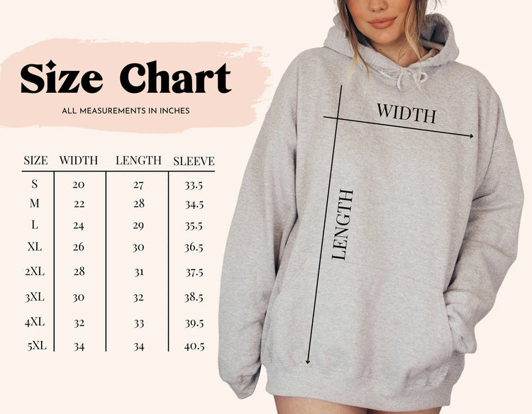Moonlit Dandelion Size Chart