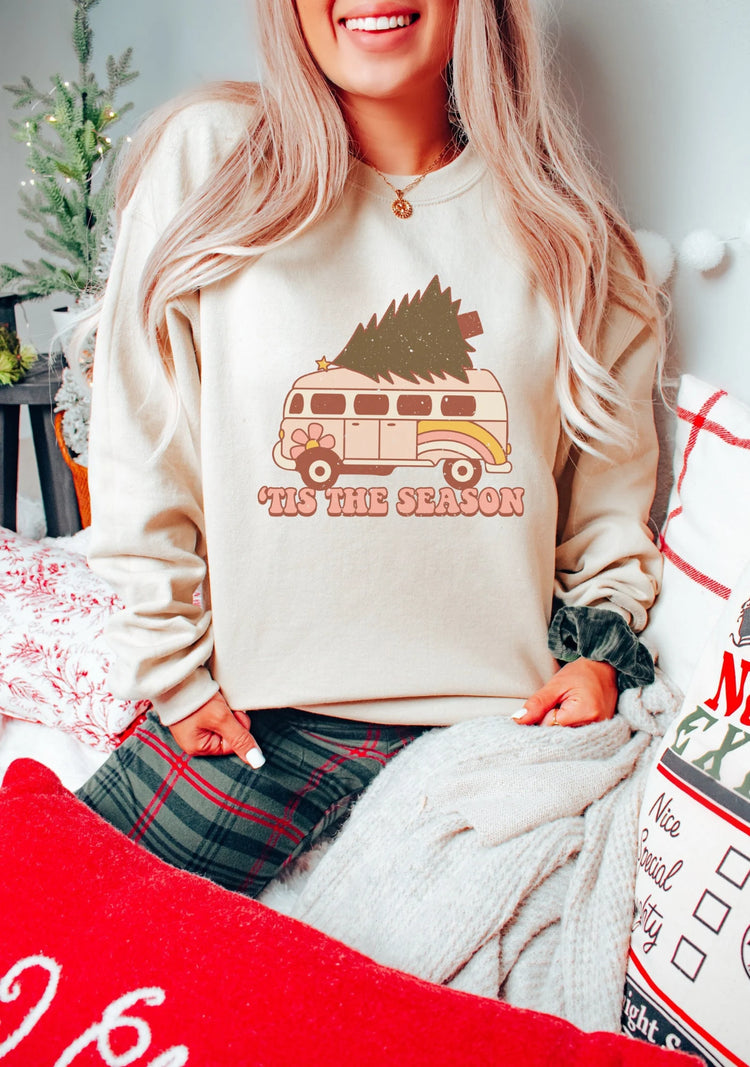 Tis The Season Crew Neck Sweatshirt