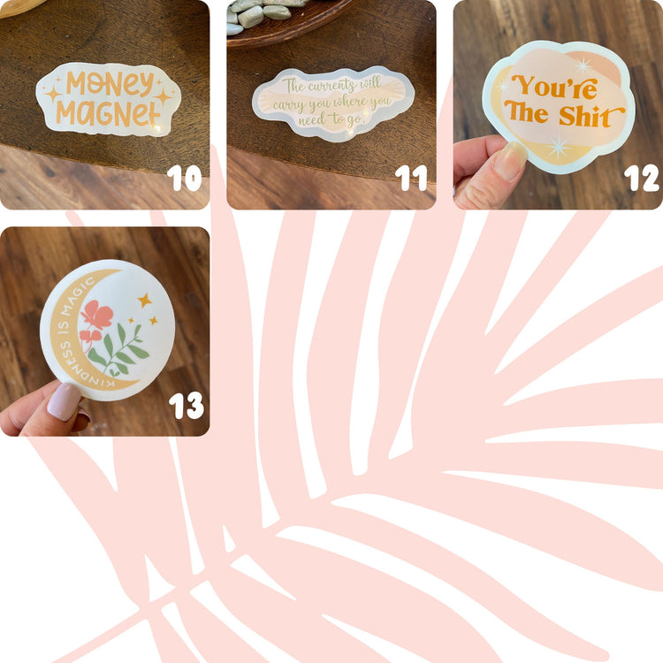 Full Size Vinyl Sticker Bundle