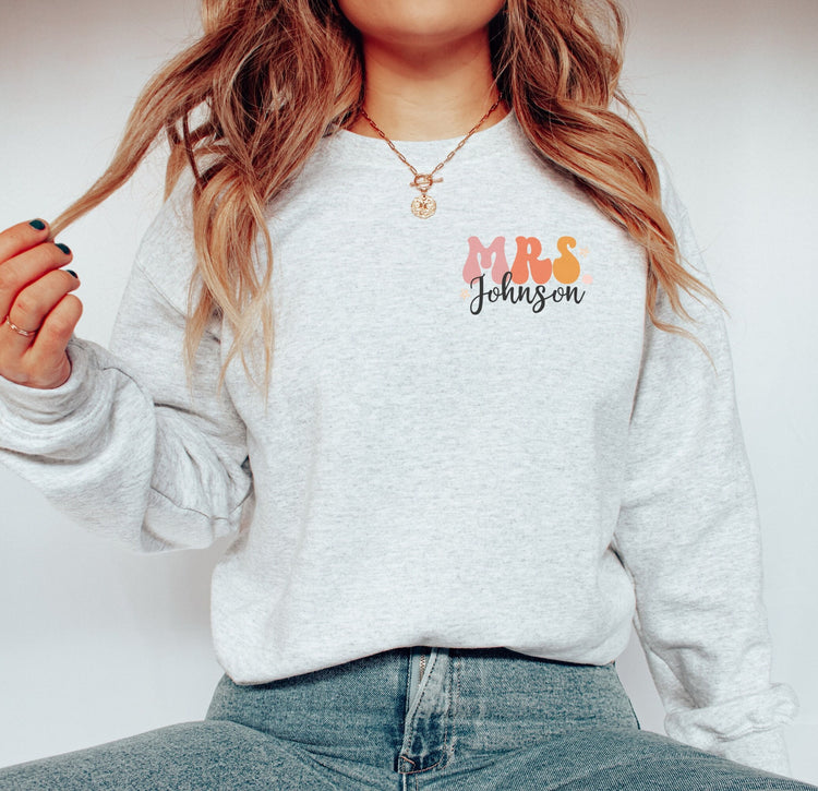 In My Teacher Era Crew Neck Sweatshirt