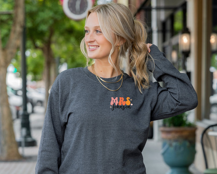 In My Teacher Era Crew Neck Sweatshirt