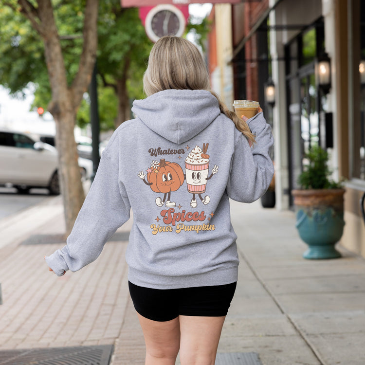 Pumpkin Spice Fall Crew Neck Sweatshirt