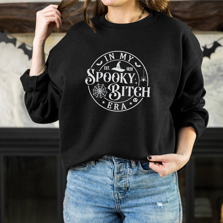 In My Spooky Bitch Era Crew Neck Sweatshirt,