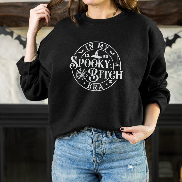 In My Spooky Bitch Era Crew Neck Sweatshirt