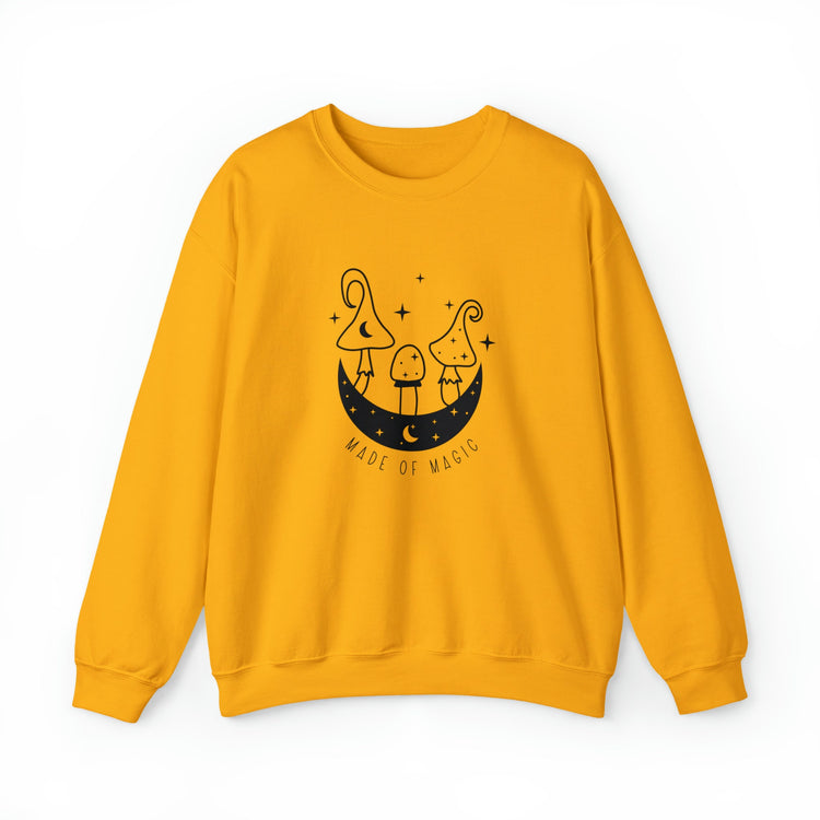 Boho Mushroom Crew Neck Sweatshirt