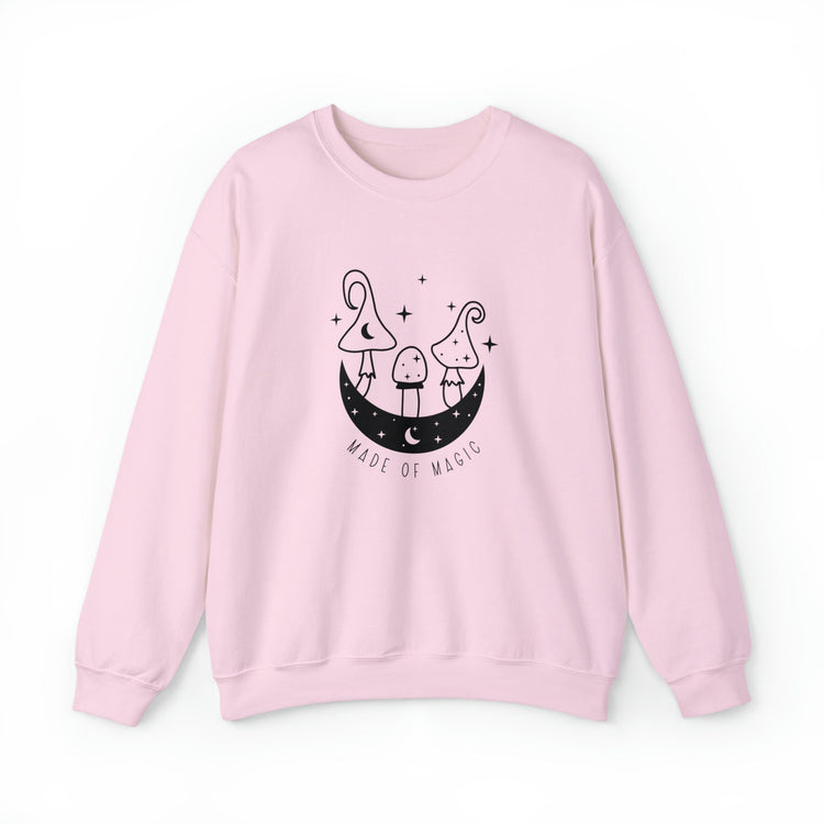 Boho Mushroom Crew Neck Sweatshirt