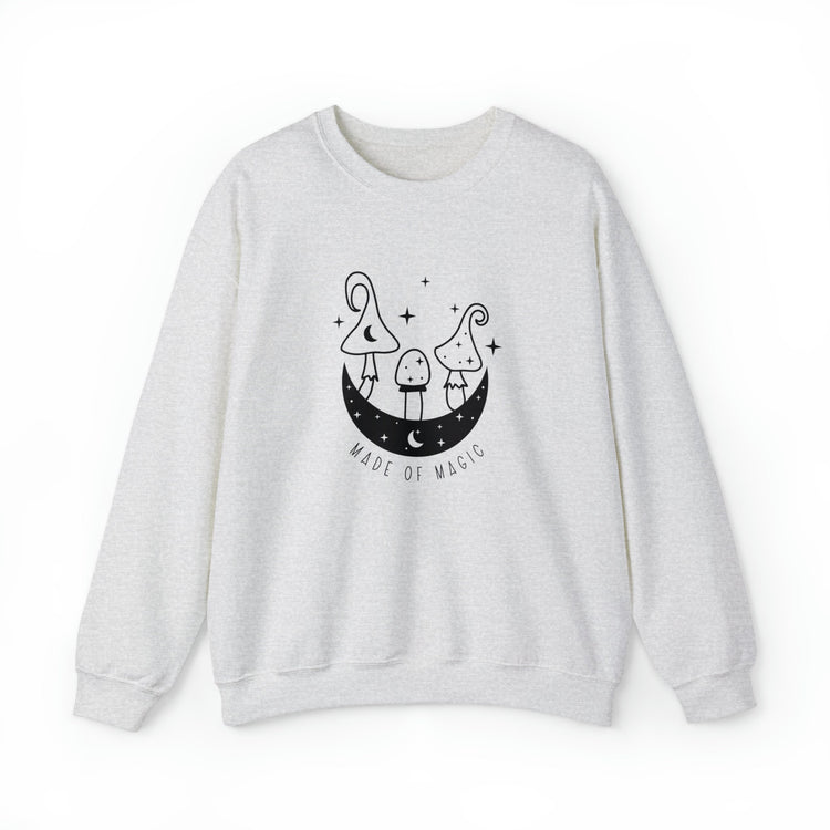 Boho Mushroom Crew Neck Sweatshirt