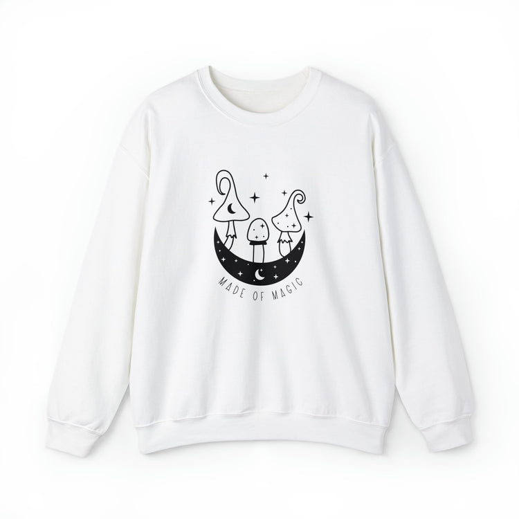 Boho Mushroom Crew Neck Sweatshirt
