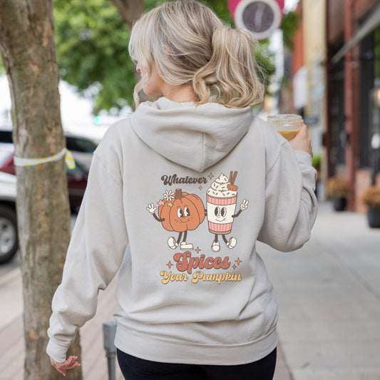 Pumpkin Spice Fall Crew Neck Sweatshirt