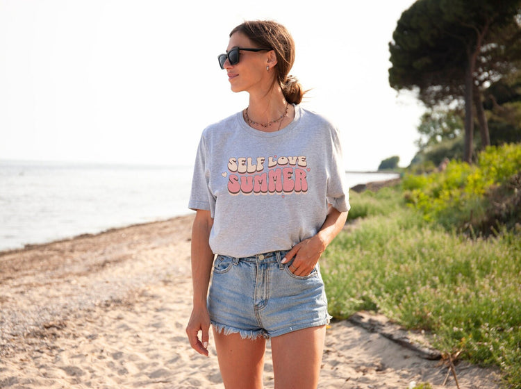 Self Love Summer Retro T-Shirt