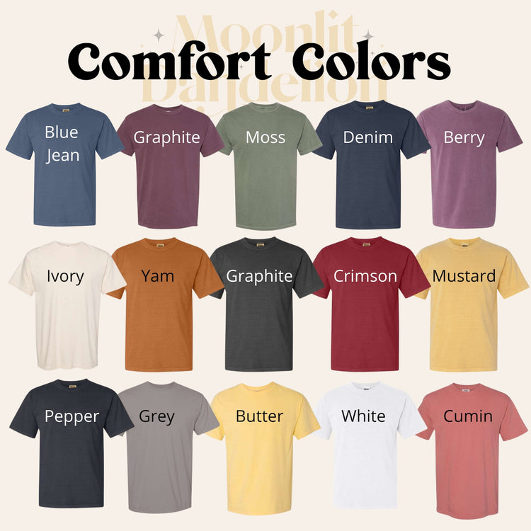 Salty Vibes Comfort Colors T-Shirt,