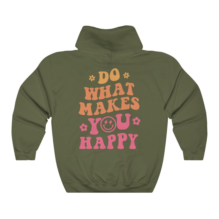 Do What Makes You Happy Oversized Hoodie