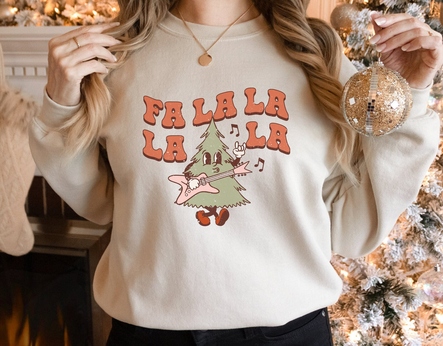 Fa La La La La Christmas Tree Sweatshirt