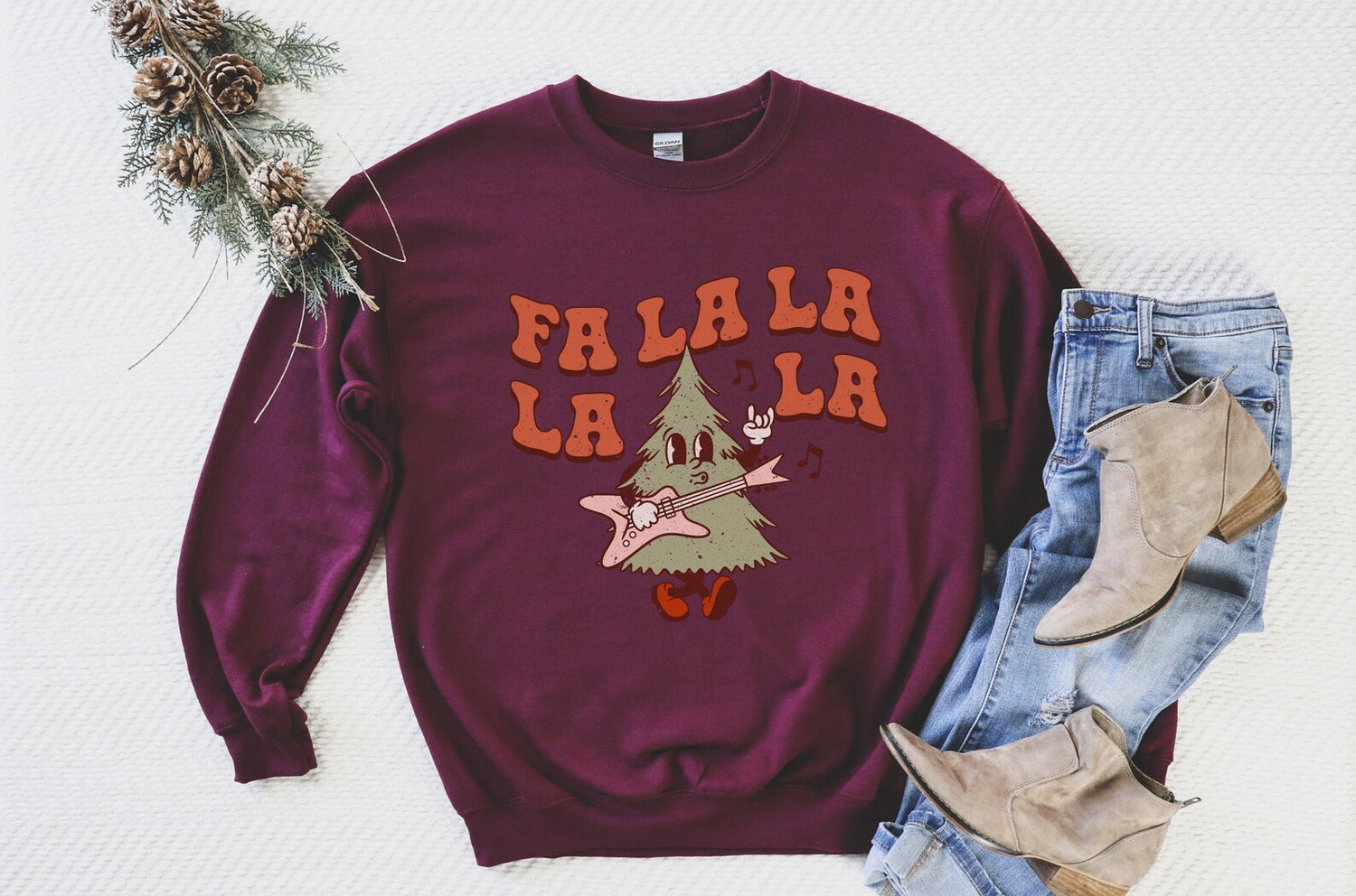 Fa La La La La Christmas Tree Sweatshirt