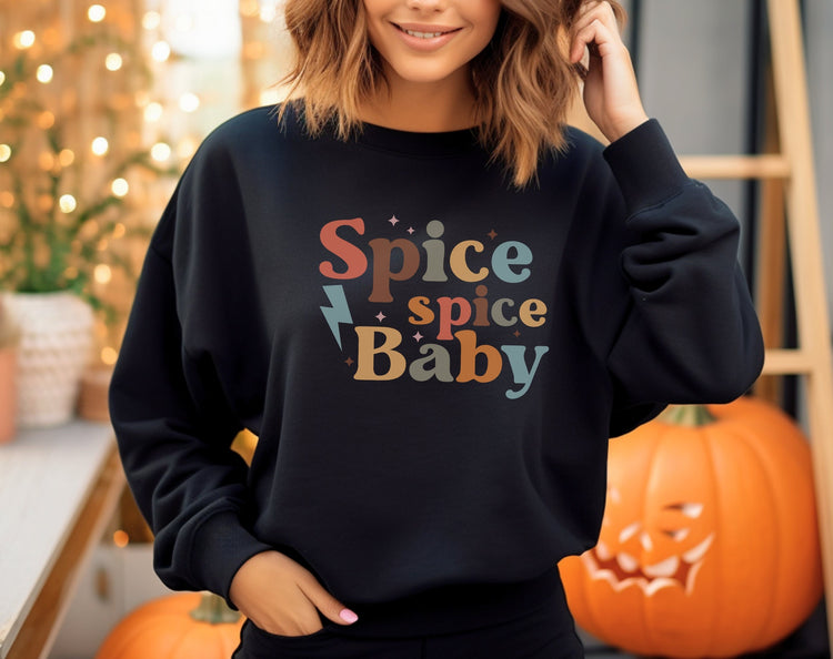 Spice Spice Baby Fall Crew Neck Sweatshirt